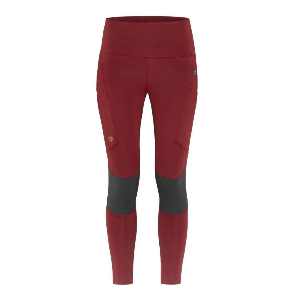 Fjallraven Abisko Trekking Tights Pro - Women's Pomegranate Red/Iron Grey Small